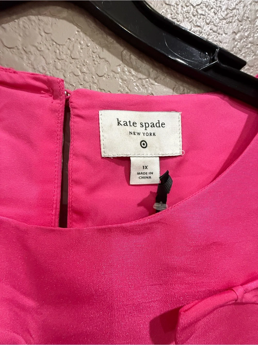 Kate spade x target Bow Shell Tank Top - Pink 1X